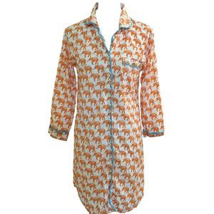 Rock Flower Paper Elephant Dress - Small